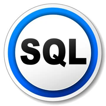 Vector sql icon Stock Illustration