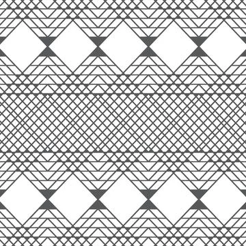 Vector square geometric lines pattern background with color grey Stock Illustration
