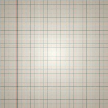 Vector squared paper Stock Illustration