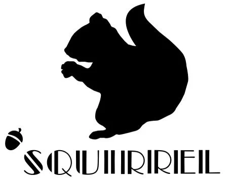 Vector Squirrel Icon Stock-Illustration