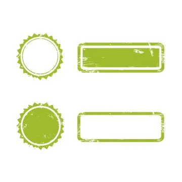 Vector Stamp without text Stock Illustration