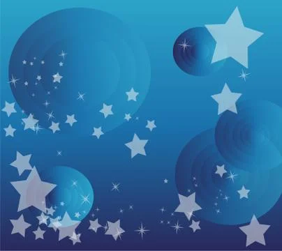 Vector star circle background design Stock Illustration