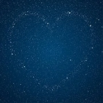 Vector star heart. Valentines Day. Eps 10. Stock Illustration
