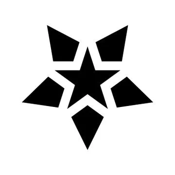 Vector Star icon Stock Illustration