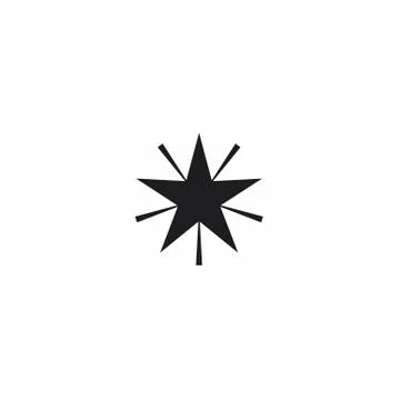 Vector star icon Stock Illustration