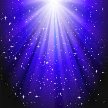 Vector Star Rays Stock Illustration