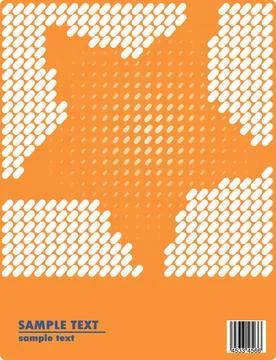 Vector - Star vector of a star of halftone of lines orange color Copyright... Stock Photos