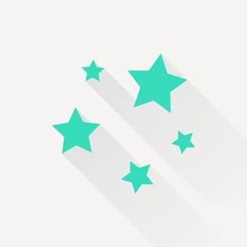 Vector stars icon Stock Illustration