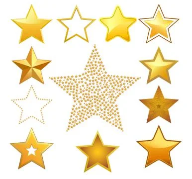 Vector stars Stock Illustration