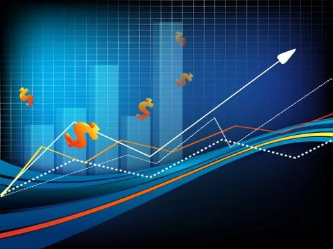 Vector statistic backdrop. eps10 Stock Illustration