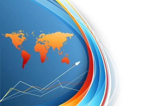 Vector statistic backdrop. eps10 Stock Illustration