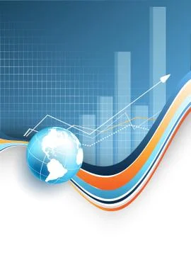 Vector statistic backdrop. eps10 Stock Illustration