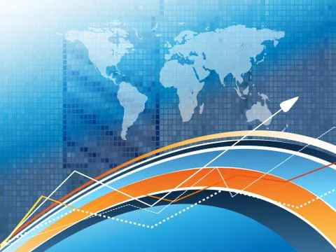 Vector statistic backdrop. eps10 Stock Illustration