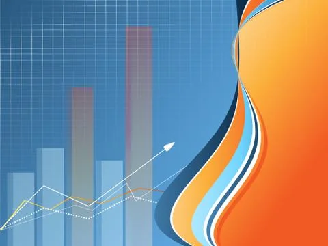 Vector statistic backdrop. eps10 Stock Illustration