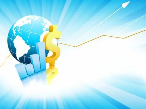 Vector statistic background. eps10 Stock Illustration