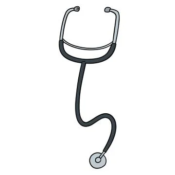 Vector of stethoscope Stock Illustration