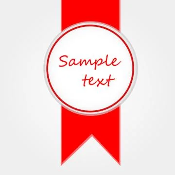 Vector sticker and tape Stock Illustration