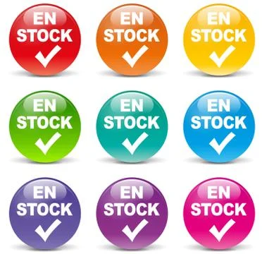 Vector in stock icons Stock Illustration