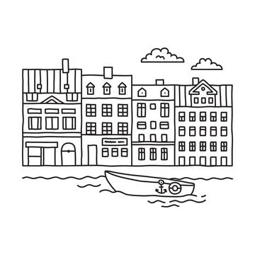 Vector stock illustration with single object, hand drawn, doodle style. Ilustración de archivo