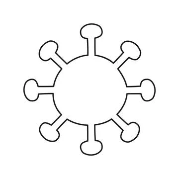 Vector stock illustration with single object, hand drawn, doodle style. Stock Illustration