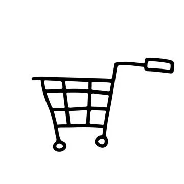 Vector stock illustration with single object, hand drawn, doodle style. Stock Illustration