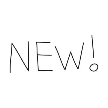 Vector stock illustration with single object, hand drawn, doodle style. Stock Illustration