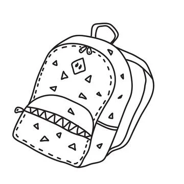 Vector stock illustration with single object, hand drawn, doodle style. Stock Illustration