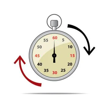 Vector Stopwatch Stock Illustration