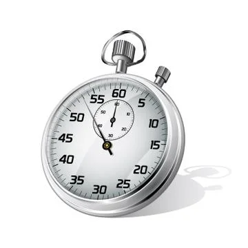 Vector stopwatch Stock Illustration