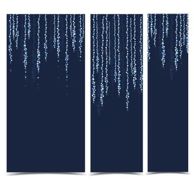 Vector string lights Stock Illustration