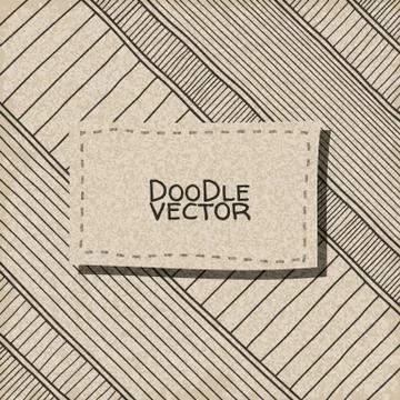 Vector strip pattern. Stock Illustration