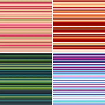 Vector striped background created for wrapping paper, fabric production, post Stock Illustration