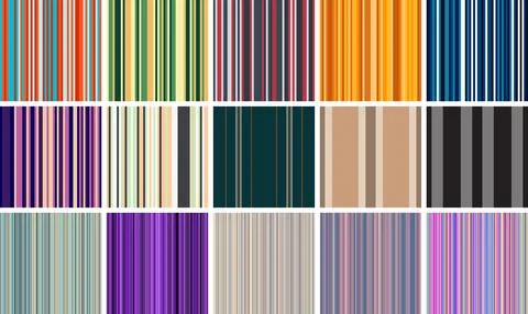 Vector striped illustration intended wrapping paper, fabric printing, poster  Stockillustratie