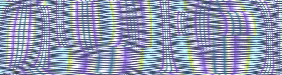 Vector striped linear texture with calm lines rounded forms and mesh effect. Stock Illustration