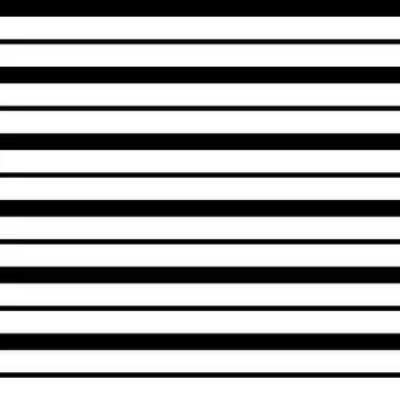 Vector Striped Seamless Pattern Stock Illustration