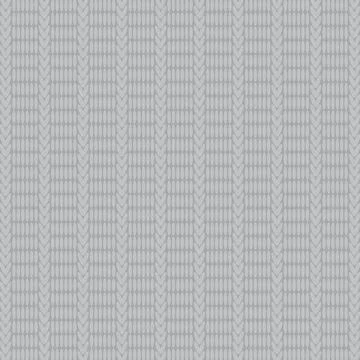 Vector Stylish Knit. Grey Knitted Texture. Woolen Pullover Canvas Print. Wint 스톡 일러스트