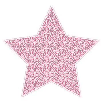 Vector stylized of the star. Symbol for your design. Stock Illustration