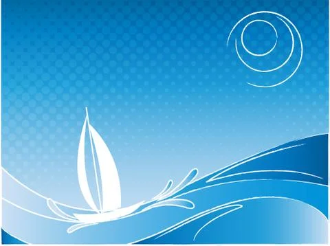 Vector summer backdrop. eps10 Stock Illustration