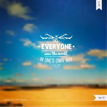 Vector summer background Stock Illustration