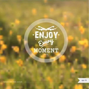 Vector summer background Stock Illustration