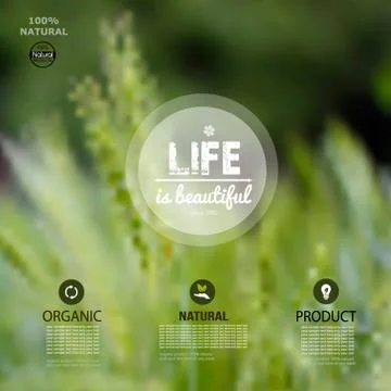 Vector summer background Stock Illustration