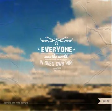 Vector summer background Stock Illustration