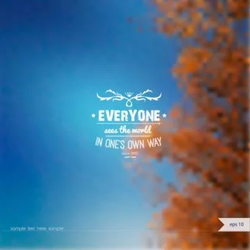 Vector summer background with place for your text. Illustrazione stock