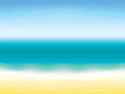 Vector summer background. Summer vector illustration. Stock Illustration