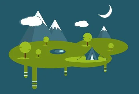 Vector summer design Illustrazione stock