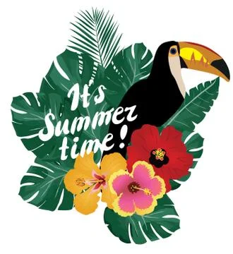 Vector Summer Time Stock Illustration