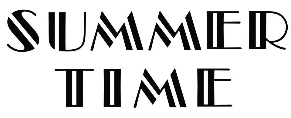 Vector Summer Time Stock Illustration