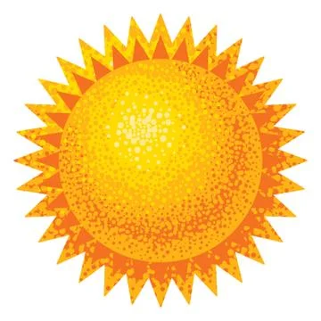 Vector Sun Stock-Illustration