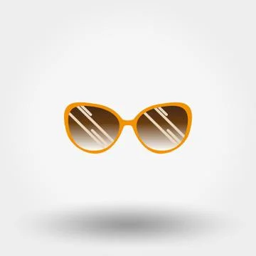 Vector Sunglasses Icon Stock Illustration