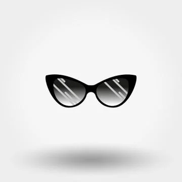 Vector Sunglasses Icon Stock Illustration
